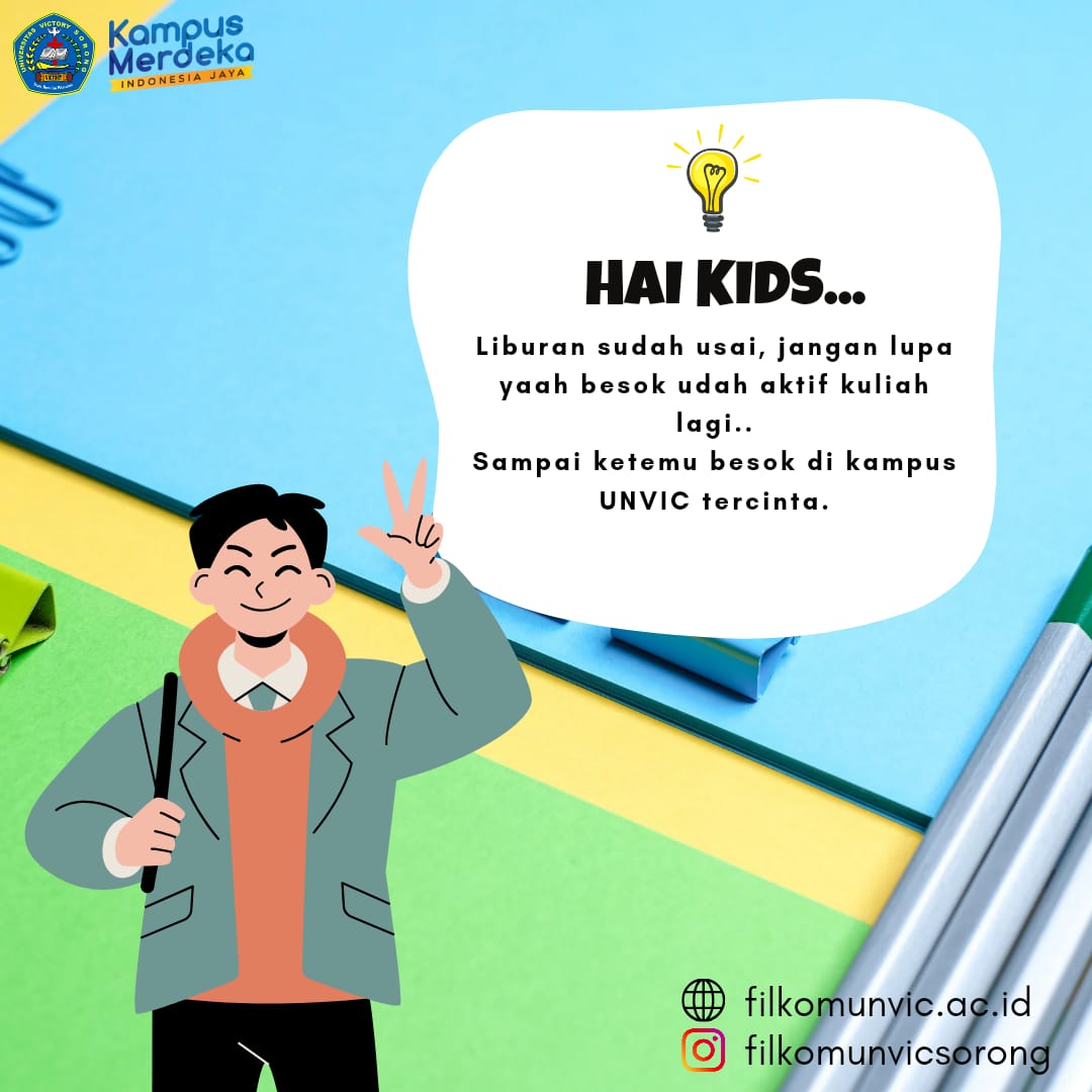 Liburan Telah Usai, Saatnya Kembali Beraktivitas