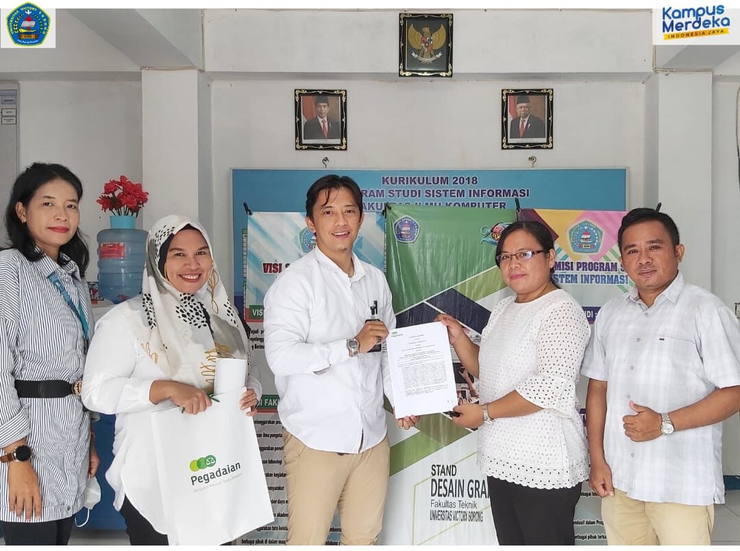 Penandatanganan Kerjasama SI-FILKOM Bersama PT Pegadaian (PERSERO) Cabang Sorong